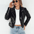Damen Kunstlederjacke | Klassisch Elegant & Vielseitig